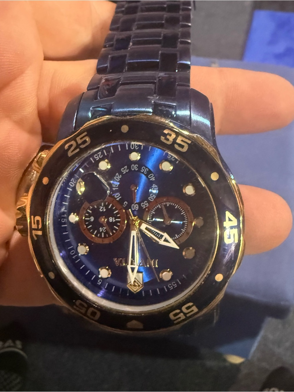 INVICTA PRO DIVER MASTER OF THE OCEANS WATCH TRITNITE NIGHT GLOW